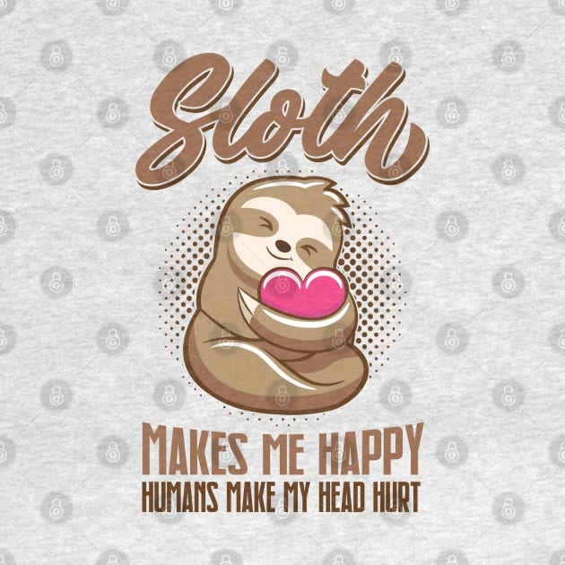 Cute Sloth Baby Animal by PHDesigner